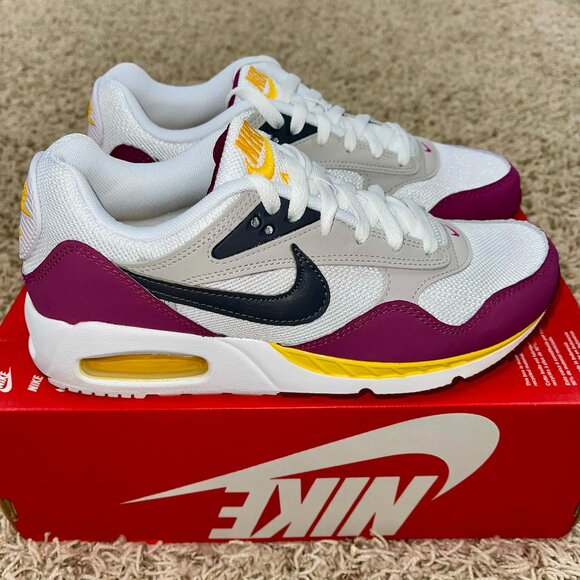 Nike Shoes - Nike Women’s Air Max Correlate Sneakers Shoes White Rave Purple, Size 8.5 (New)